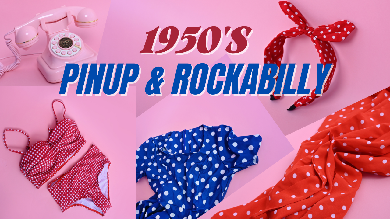 1950's PINUP AND ROCKABILLY STYLED SHOOT!!