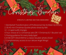 Load image into Gallery viewer, Limited Edition Christmas Boudoir Shoot!