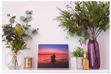 Load image into Gallery viewer, Desktop Metal Print with Timber Easel for Display