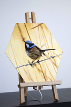 Load image into Gallery viewer, Desktop Metal Print with Timber Easel for Display
