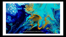 Load image into Gallery viewer, Azure Bay Triptych (3 Artworks)