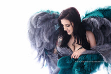 Load image into Gallery viewer, ANGEL WINGS (GREY &amp; TEAL)